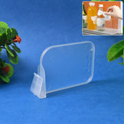 Plastic Storage Baskets Space Allocator Refrigerator Organizer Bins Partition Clip (10 Pcs Set) thumbnail 3