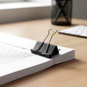 Heavy-duty Black Binder Clips Set (19 Mm 40 Pc) thumbnail 5