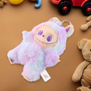 Light Purple Plush Toy Cartoon Keychain With Hook Colorful Light Purple (1 Pc) thumbnail 4