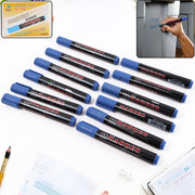 Premium Permanent Blue Marker Pen Set (12 Pc) thumbnail 6