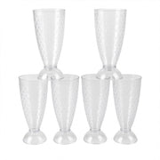 Supermom Transparent Plastic Milkshake Glass Set (400ml  6 Pc) thumbnail 1
