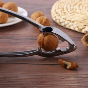 9357 Small Walnut Cracker Luxury Die Cast Stainless Alloy Nut Cutter Walnut Clamp Plier Portable Smart Walnut Akhrot Household Open Core Pliers For All Nuts thumbnail 3