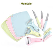 5207 Plastic Kitchen Peeler - Green  Classic Stainless Steel 3-piece Knife Set Combo thumbnail 5