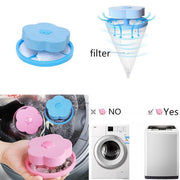 1446 Washing Machine Floating Filter Lint Mesh Bag Net Pouch Hairlint Catcher thumbnail 2