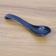 Plastic Soup Spoon  Deep Bowl (1 Pc  Black) thumbnail 5