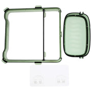 2-in-1 Self-adhesive Towel Hanger  Soap Holder Stand (1 Pc) thumbnail 3