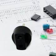 12563 2 Pin 4 Amp. Conversion Electrical Connector Plug 2 Pin Plug Converter Plug Adapter With Color Box (1 Pc ) thumbnail 4