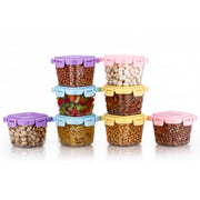Plastic Food Storage Containers With Lid (4 Pcs Set  500 Ml) thumbnail 4
