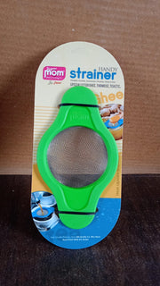 Stainless Steel Mesh Strainer With Dual Handle Plastic Frame (1 Pc) thumbnail 6