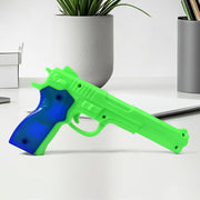 Medium Size Plastic 1 Gun With 5 Soft Suction Dart Bullets (1 Set) thumbnail 1