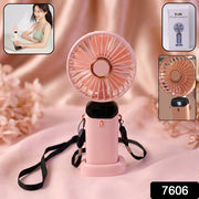 Rechargeable Portable Handheld Fan (1 Pc) thumbnail 7