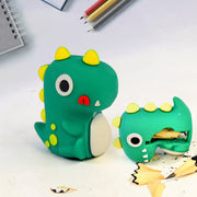 Dinosaur 2 In 1 Cute Eraser With Pencil Sharpener (1 Pc) thumbnail 1