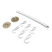 7456 1pc Bath Towel Hanger Wall Mount Towel Hanger Wall Towel Shelf Towel Hanging Rack Kitchen Towel Holder Towel Hanging Hook thumbnail 2