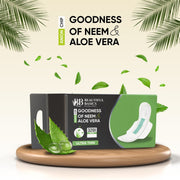 0982 Sanitary Pads For Women With Goodness Of Neem  Aloe Vera  Ultra Thin  Leakage Protection  Ph Balance  With Antibacterial Anion Chip  5x More Absorbance (320 Mm  32 Pads) thumbnail 4