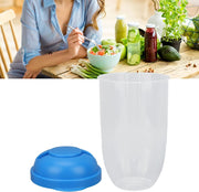 2545 Fruit And Vegetable Salad Cups Easy Clean Salad Mixing Cup For Business People For Business Travel (1pc) thumbnail 3