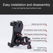 1456 Bike Phone Mount Anti Shake And Stable Cradle Clamp With 360 Rotation thumbnail 4