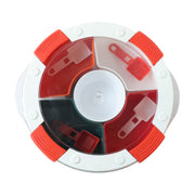 Plastic 5 Compartment Spice Storage Box With Spoons thumbnail 3