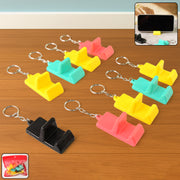 Plastic 2-in-1 Mobile Stand Keychain (9 Pc) thumbnail 5
