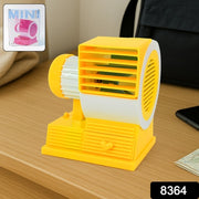 Mini Dual-blade Portable Usb Table Fan thumbnail 7