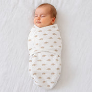 Soft Cotton Adjustable Baby Swaddle Wrap For Newborns (1 Pc) thumbnail 2