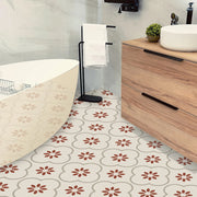 Peel And Stick Floor Tiles Kitchen  Bathroom Backsplash Sticker Detachable Waterproof Diy Tile Stickers For Wall Decoration Tiles Home Decoration (8x8 Inch  1 Pc Tiles) thumbnail 3