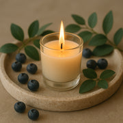 Inlief  Blueberry Soy-blend Votive Candle Glass  50 Gm (1 Pc) thumbnail 4