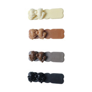 Elegant Bow Design Hair Clips Set (4 Pc) thumbnail 3