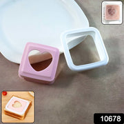 Heart Shape Sandwich Cutter  Bread Press (1 Pc) thumbnail 6