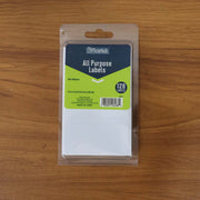 Premium All Purpose Adhesive White Labels (128 Labels) thumbnail 6