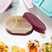 Airtight Food Grade Tiffin Box With 2 In 1 Spoon And 2 Compartment thumbnail 3