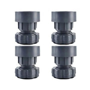 17851 Plastic Washing Machine Vibration Feet Pad Adjustable Highly Non-slip Support Anti Vibration Pads Walk Pads Shock Absorber Noise Cancelling Furniture Lifting Base (4 Pcs Set) thumbnail 3