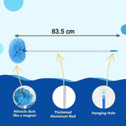 Premium Extendable Round Cleaning Duster (83.5 Cm  1 Pc) thumbnail 6