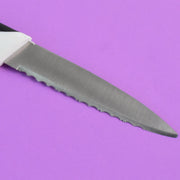 Ritu Stainless Steel Serrated Blade Zebra Kitchen Knife (1 Pc) thumbnail 5