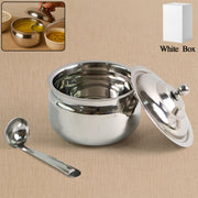 Premium Stainless Steel Ghee Pot thumbnail 1