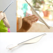 Shower Glass Squeegee Creative Bathroom Flat Mirror Window Glass Wiper Cleaner Bathroom Steam Wiper Cleaner Squeegee thumbnail 6