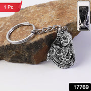 Premium Silver-finish Metal Keychain (1 Pc) thumbnail 7