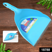 Heavy Plastic Dustpan With Handle (1 Pc) thumbnail 6