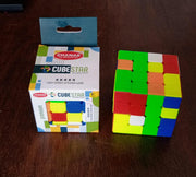 1975 Small Puzzles Cubes 444 High Speed Sticker Less Magic Cube Game Kids And Professionals Magic Cube Puzzle Toy Pack Of 1 8+ Years thumbnail 6