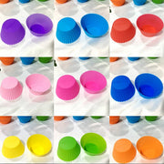 0700 Silicone Cupcake Shaped Baking Mold Fondant Cake Tool Chocolate Candy Cookies Pastry Soap Moulds thumbnail 1