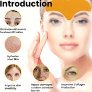 Forehead Wrinkle Patches Face Wrinkle Patches (10 Pcs Set) thumbnail 2