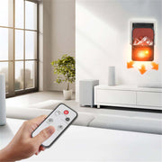 Portable Electric Fireplace Lamp Led Flame Heater (900w  1 Pc) thumbnail 7