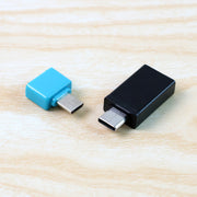Usb Micro  Type-c  To Usb-a Otg Adapter - (2 Pc  Set) thumbnail 1