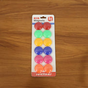 Colorful Round Refrigerator Magnets Set (12 Pc Set) thumbnail 5