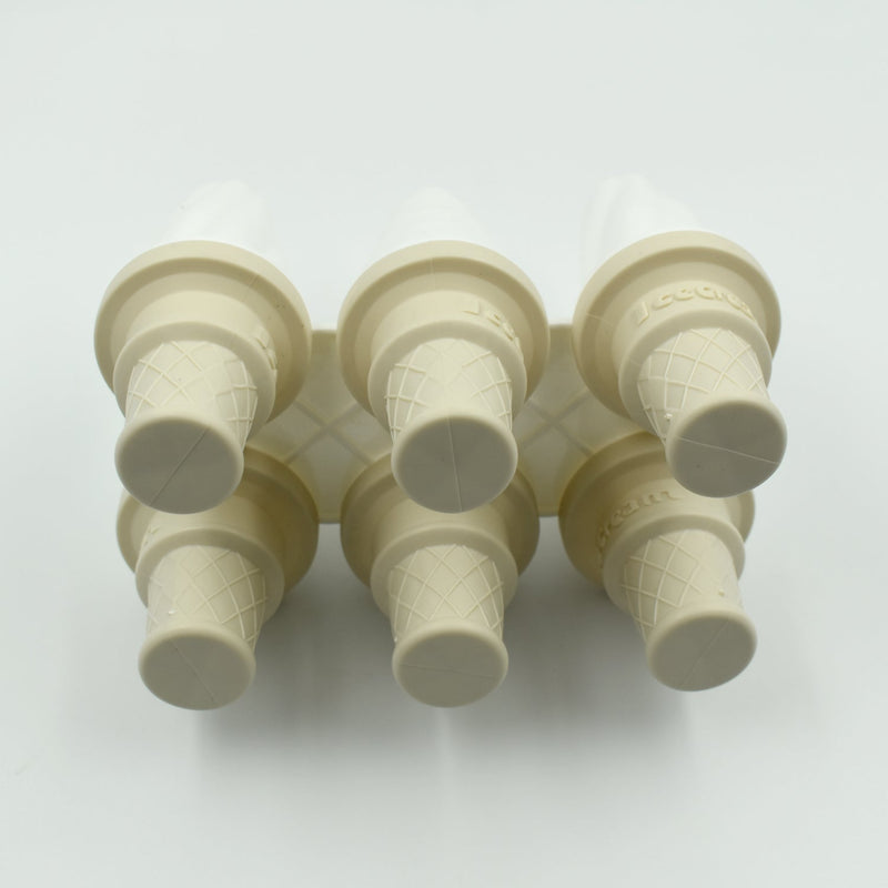 6304 6 Pc Ice Cream Mold Used For Making Ice-creams In All Kinds Of Places Including Restaurants And Ice-cream Parlours Etc.