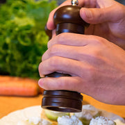 Wooden Pepper Mill 8 Inch Tall - Best Pepper Grinder (1 Pc) thumbnail 5