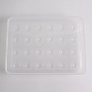 Plastic Egg Storage Container Holder For Refrigerator Egg Tray Holds 24 Eggs (1 Pc) thumbnail 4
