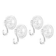 Plastic Suction Cup Hooks (4 Pcs Set) thumbnail 1