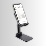 6032 Foldable Mobile Stand With Angle Adjustable Desktop Table Mobile Holder thumbnail 6