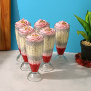 Apex Premium Dessert  Falooda Glasses (Approx 400ml  6 Pc) thumbnail 1
