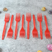 Premium Disposable Plastic Forks (1 Pc) thumbnail 3